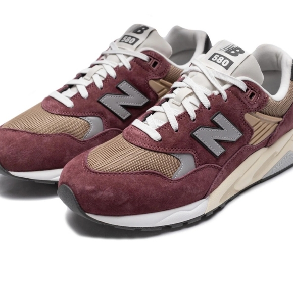 New Balance 580 Unisex MT580ECA Washed Burgundy - Picture 3 of 11